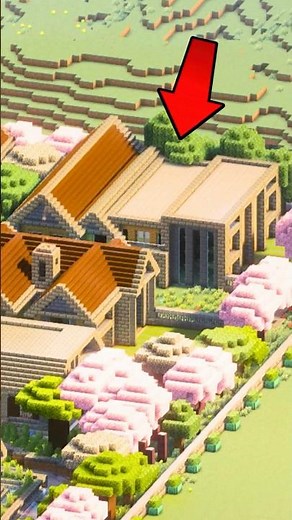 Adding a second mansion to my MEGA village in Minecraft #minecraftbuilding #minecraftcreativebuilds