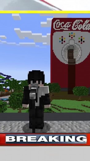 Coca Cola Flood in Minecraft: Building a Safe Sky Base