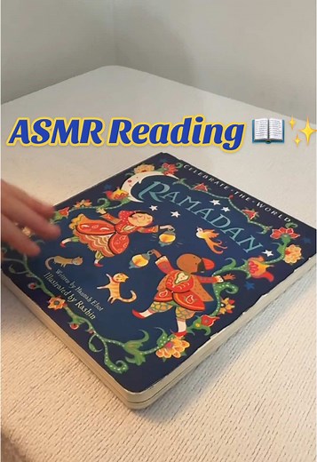 Ramadan Book Reading for Kids ASMR Experience