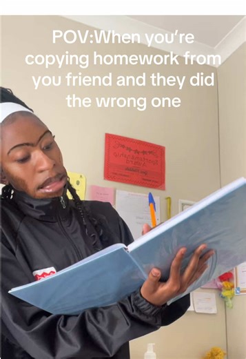 Double check first😩✋🏼#fypシ゚ #funnyvideos #homework