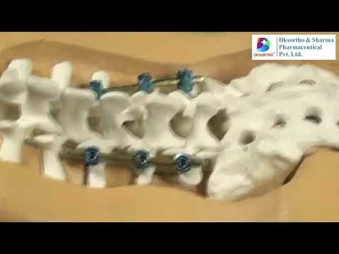 Pedicle Screw Spine fixation surgical technique DKSORTHO
