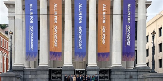 Cantrell ordered removal of Moreno inauguration banners from Gallier Hall, official says