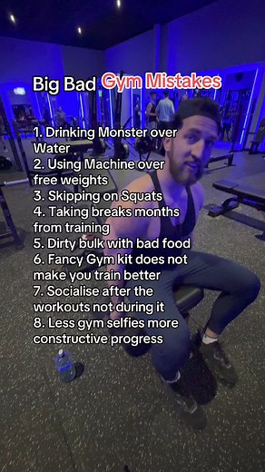 Very Bad Gym Mistakes! With bit of humour! #gymhumor #gymmotivation #gym #bulking #fitnessjourney | MCiz Fitness