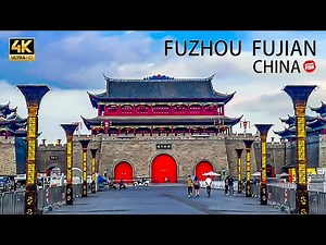福建版“小故宫”！闽越水镇。中國 2023年 4K