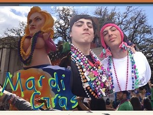 Flashing at Mardi Gras!
