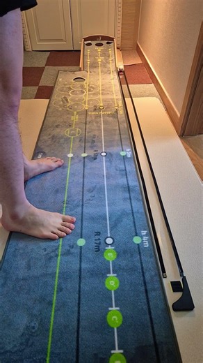 putt asmr day2(my putter hasn't arrived yet)