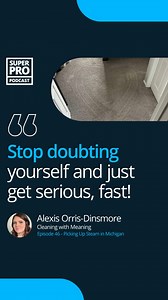 Growth starts with action. In this Superpro Podcast episode, Alexis shares how she overcame self-doubt, took the leap, and built a thriving cleaning business. From filing an LLC to investing in the right tools, every move she made helped her grow faster and work smarter. Listen now and learn how to take your business to the next level: https://bit.ly/3EyPqgs | Housecall Pro | Facebook