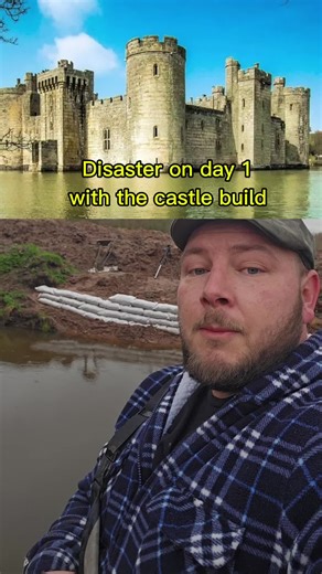 Castle Build Day 1: A Turbulent Start