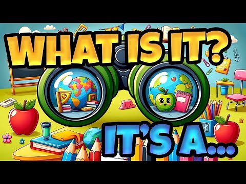 Classroom Objects Guessing Game - An ESL Guessing Game For KIDS