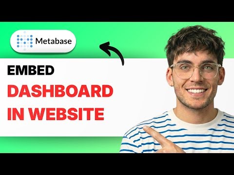 How to Embed a Metabase Dashboard in a Website [2026 Full Guide]