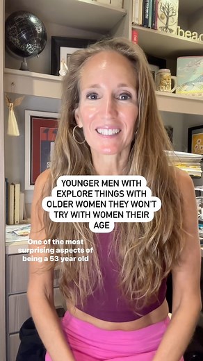 Patsy Mennuti on Instagram: "One of the most fascinating aspects of dating younger men has been their interest in exploring intimacy in ways with me they would never entertain with a woman their age. This is certainly not a knock against younger women because they offer invaluable experience as well. I would simply encourage younger women to be more open minded and supportive with guys your age that you're dating. No one deserves to be shamed s€xually or otherwise for kinks, fetishes, preference