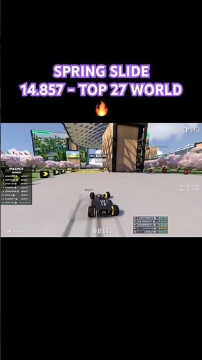 TOP 27 WORLD 😱 SPRING SLIDE – 14.857 | Trackmania Weekly Shorts Week 46