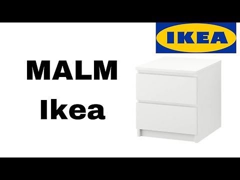 Montage commode 2 tiroir MALM IKEA/ How to assemble IKEA MALM chest of 2 drawers