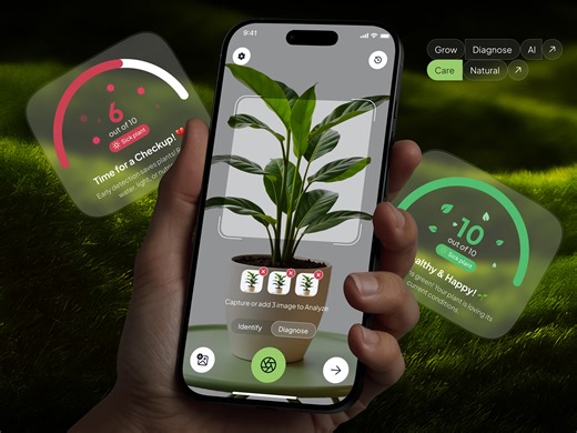 [Case Study] Mobile App Design - Plant Management App