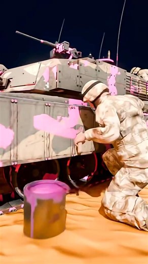 British Tanks Were Painted PINK?? 🩷😱