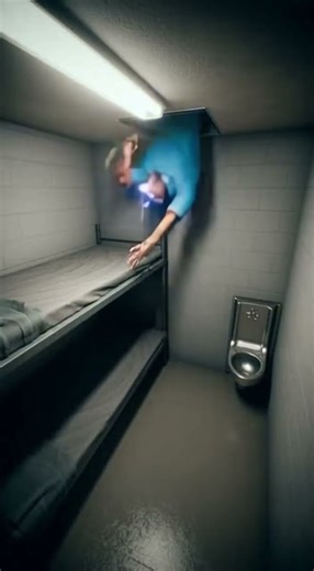 Trending Now: Inmate’s Epic Jailbreak Fail in Cell Goes Viral! Real Footage Inside 🤯 #courtroomchaos