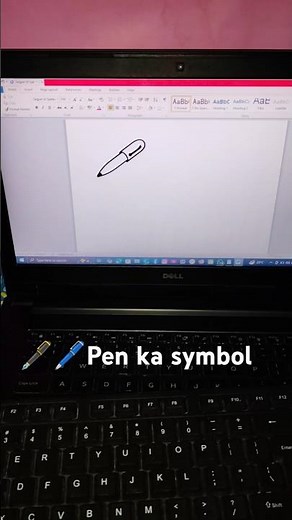 MS Word Symbols: How to Insert a Pen Icon with a Shortcut