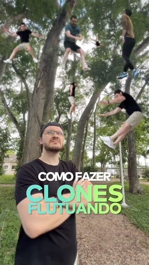 Isso é um SONHO, é REALIDADE ou é IA? 😅 Efeito clones FLUTUANDO!