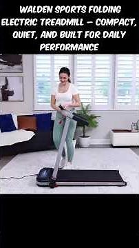 Walden Sports Folding Treadmill Review — Quiet, Compact, and Built for Daily Training