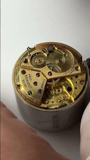 🔧 Disassembly & Pre-Clean Service — Vintage Jules Jürgensen Corp Watch Movement #watch #watchrepair