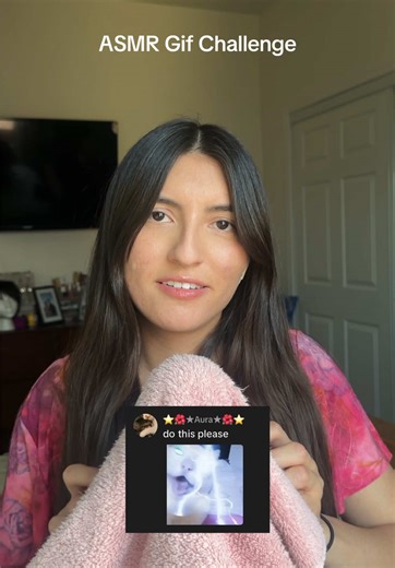 ASMR gif challenge, but I’m using your comments! #asmr #gif #notalkingasmr #foley #layeredsounds