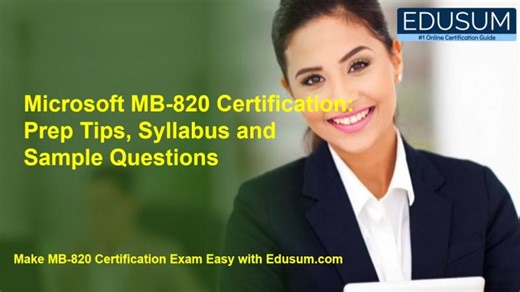 Learn Microsoft MB-820 with tips and questions | Anindita Kumar posted on the topic | LinkedIn