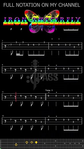 In-A-Gadda-Da-Vida 𝄢 Iron Butterfly #chamisbass
