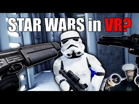 This Fan Made VR STAR WARS Game is AWESOME | Dark Forces VR Demo