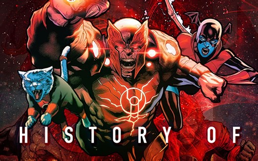 DC起源 “无尽愤怒之红”的代表 红灯军团 及领袖 阿托希塔斯 【个人译制】