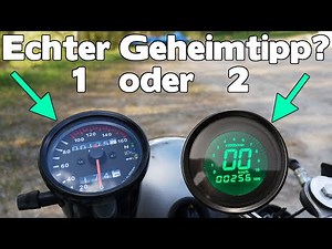 Der beste Universal- Motorrad- Tacho!? | Neues von der GS500E