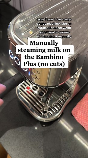 Sage Bambino Plus: Manual Milk Steaming Tutorial
