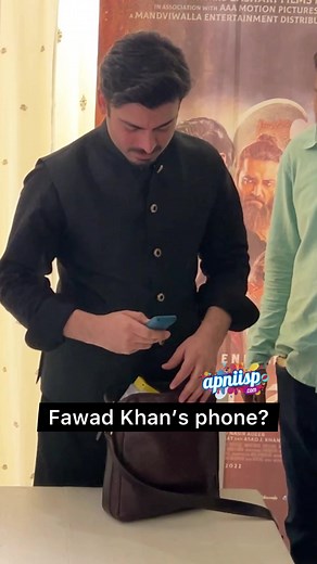 Fawad Khan's Choice: Non-Smart Phone for Essential Communications