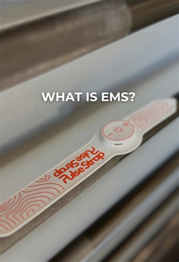 What is EMS? Electrical Muscle Stimulation uses controlled impulses to activate muscles through the skin. PulseStrap delivers FDA-cleared muscle stimulation designed for the temporary relief of muscle soreness and stiffness, giving your recovery routine an added edge. #PulseStrap #Sportsrecovery #EMSdevice #TENSunit #MuscleStimulator