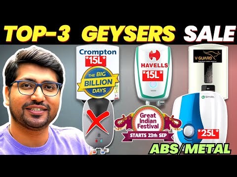 [TOP 5]🔥Best Instant / Storage Geyser Deals in India 🔥 Top Water Heater Offers 2025