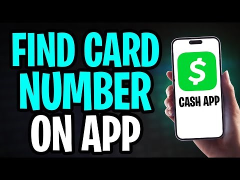 How to Find Your Card Number on Cash App (2026)