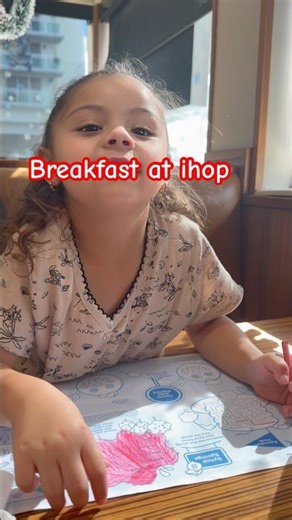 Took the girls to ihop for breakfast #breakfast #ihop #pancakes #subcribe