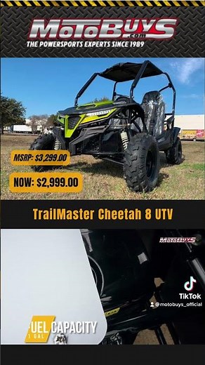 TrailMaster Cheetah 8 Off Road UTV