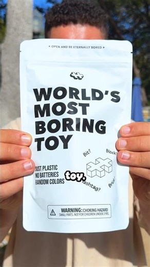 What World's Most Boring Toy Looks Like 🙄😵🫩 #unboxing #puzzle #toys