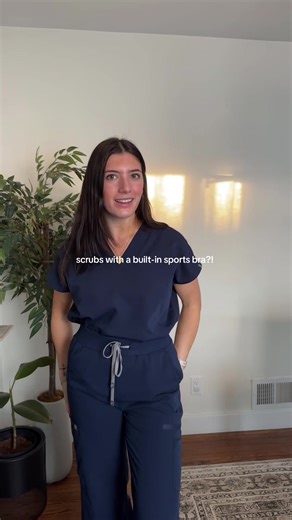 Scrubs with Built-in Sports Bras: The Ultimate Comfort