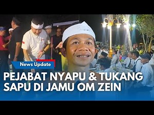 TUKAR NASIB!! Momen Om Zein di Hari Jadi Purwakarta: Pejabat Menyapu, Petugas Kebersihan Dijamu