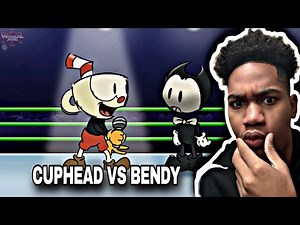 CUPHEAD VS BENDY | CARTOON BEATBOX BATTLES | REACTION!!!!
