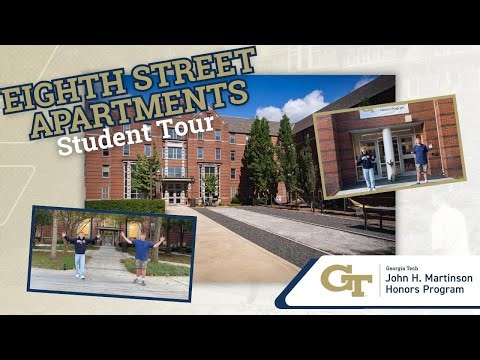 Eighth Street Apartments Student Tour! | Georgia Tech John H. Martinson Honors Program
