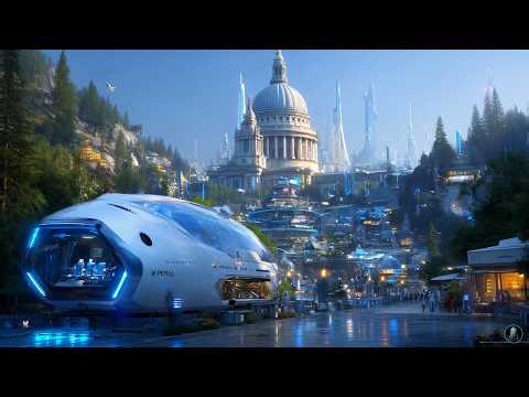 London in 2526 - Future Sci-fi City (4K)