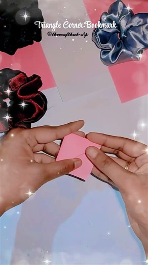🔺Cute Triangle Corner Bookmark📚🔻 For Students 💯
