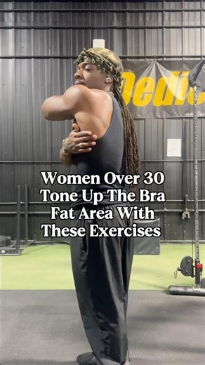 Tone Up Bra Bulge Area With These Exercises! #backexercise #brabulge #backfat