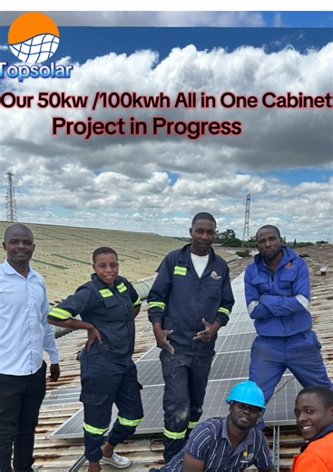 50kw / 100kwh All in One Cabinet Project