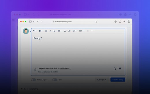 Invision Community 5: The all-new editor