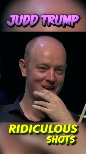 Judd Trump’s Most Ridiculous Shot Ever | Impossible Snooker Skill Moment