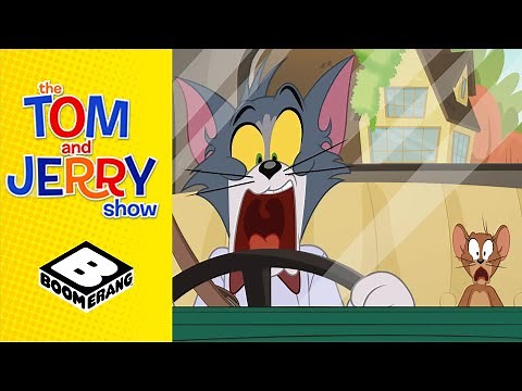 Tom Learns How To Drive | Tom & Jerry Show | Boomerang UK