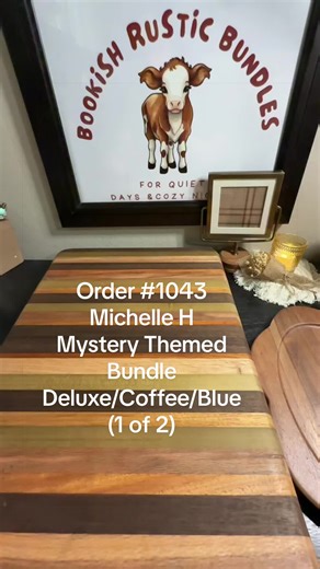 Order 1043 @1980Trouble Thank you so much for your order! I hope you like how your Blue Coffee bundle turned out. 💙☕️Your egg pick video is coming up next! 😊 #bookishbundles #bookish #bookishtiktok #booklover #booklovers